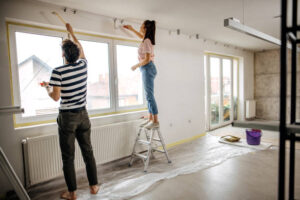 Renovierungsarbeiten zu Hause